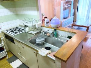 アパガーデンコート西方のキッチン