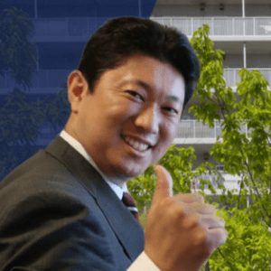 福井マンション売却.net／サイトファビコン／いいねする社長